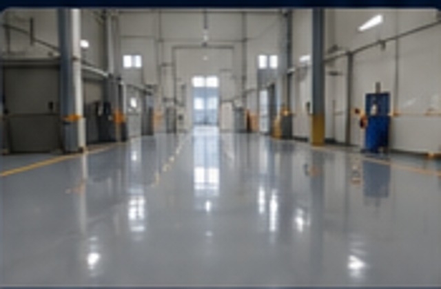 Self leveling epoxy flooring